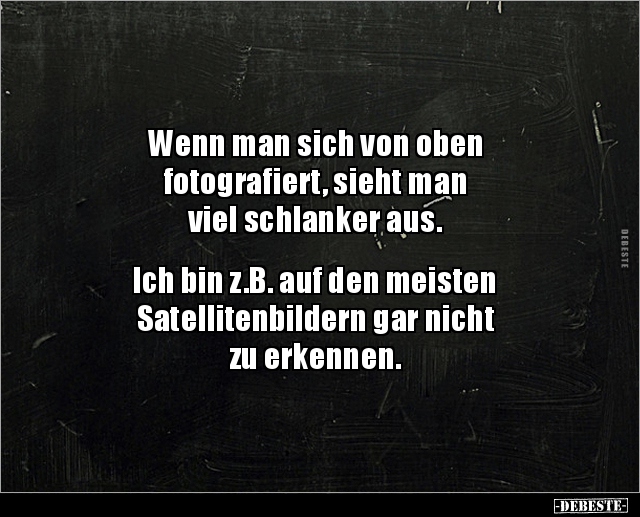 Wenn man sich von oben fotografiert, sieht man viel.. - Lustige Bilder | DEBESTE.de