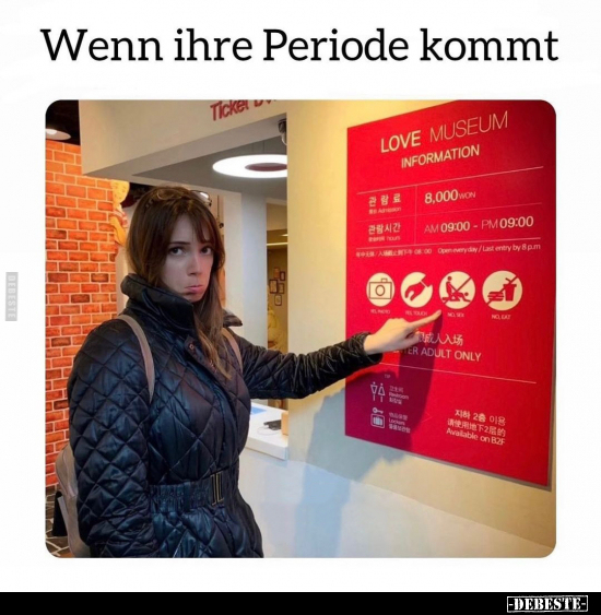 Wenn ihre Periode kommt.. - Lustige Bilder | DEBESTE.de
