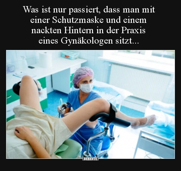Was ist nur passiert, dass man mit einer Schutzmaske und.. - Lustige Bilder | DEBESTE.de