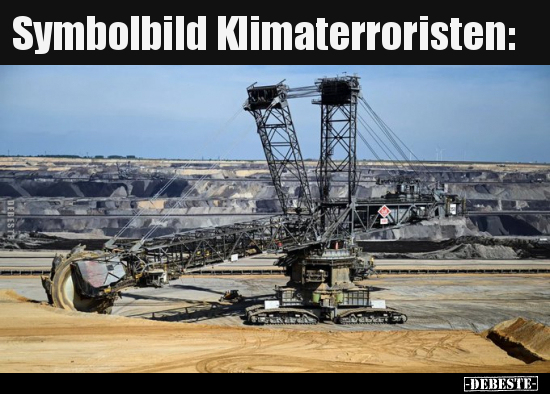 Symbolbild Klimaterroristen.. - Lustige Bilder | DEBESTE.de