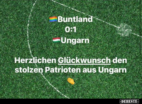 Buntland 0:1 Ungarn.. - Lustige Bilder | DEBESTE.de
