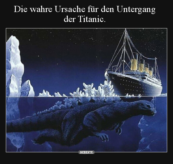 Die wahre Ursache für den Untergang der Titanic... - Lustige Bilder | DEBESTE.de