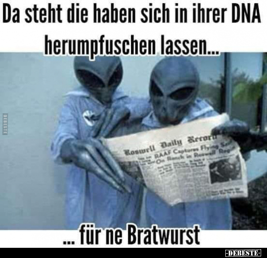Da steht die haben sich in ihrer DNA herumpfuschen.. - Lustige Bilder | DEBESTE.de