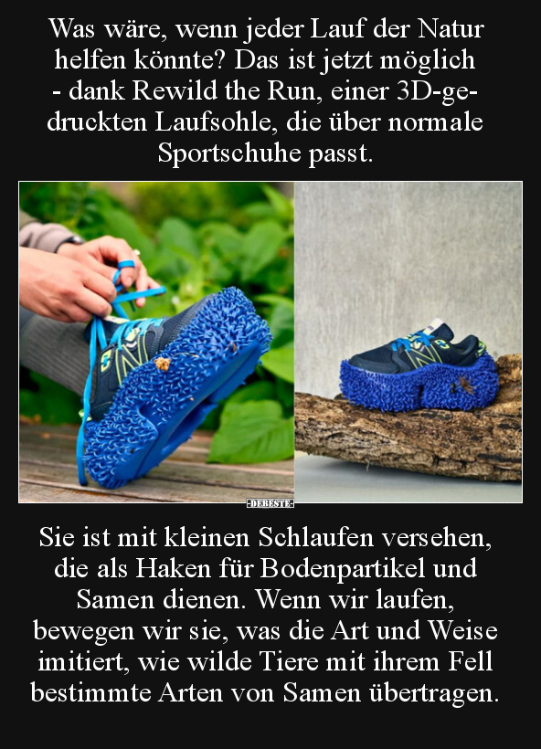 Was wäre, wenn jeder Lauf der Natur helfen könnte? Das ist.. - Lustige Bilder | DEBESTE.de