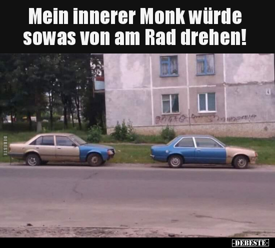 Mein innerer Monk würde sowas von am Rad drehen!.. - Lustige Bilder | DEBESTE.de