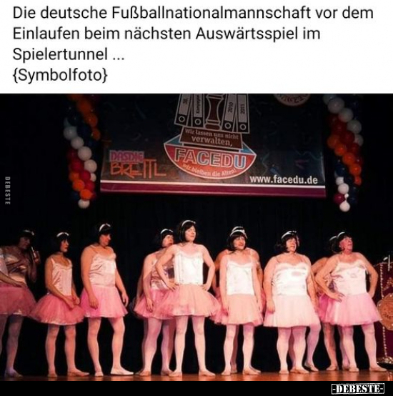 Die deutsche Fußballnationalmannschaft.. - Lustige Bilder | DEBESTE.de