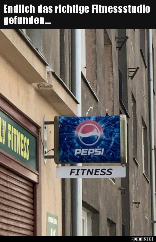 Endlich das richtige Fitnessstudio gefunden... - Lustige Bilder | DEBESTE.de