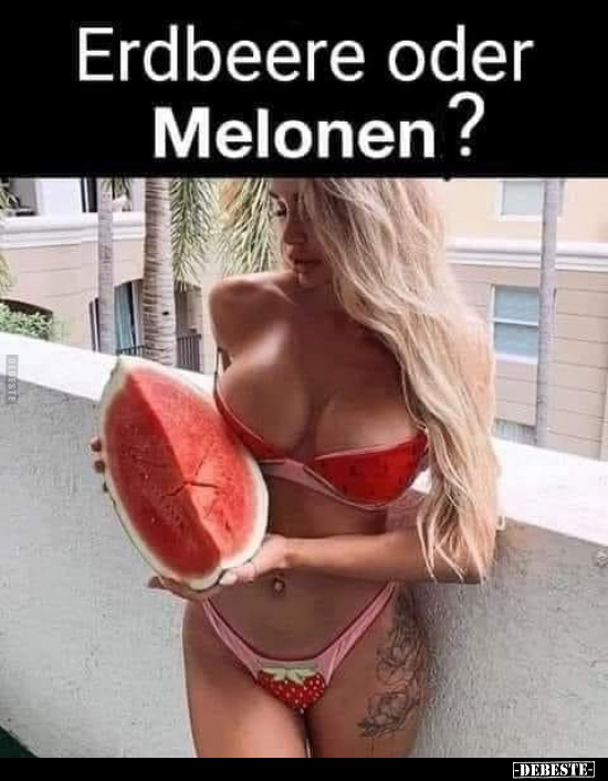 Erdbeere oder Melonen ?.. - Lustige Bilder | DEBESTE.de