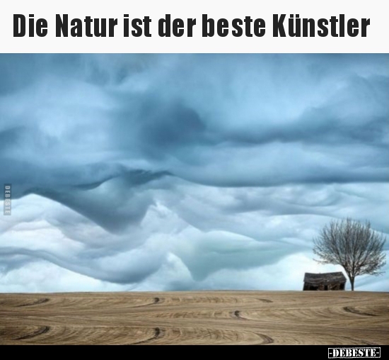 Die Natur ist der beste Künstler.. - Lustige Bilder | DEBESTE.de