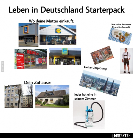 Leben in Deutschland Starterpack.. - Lustige Bilder | DEBESTE.de