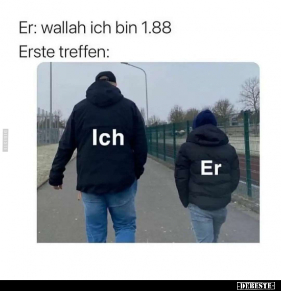 Er: Wallah ich bin 1.88.. - Lustige Bilder | DEBESTE.de