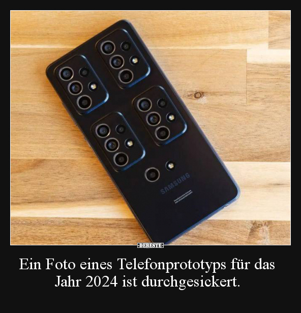 Ein Foto eines Telefonprototyps für das Jahr 2024 ist.. - Lustige Bilder | DEBESTE.de
