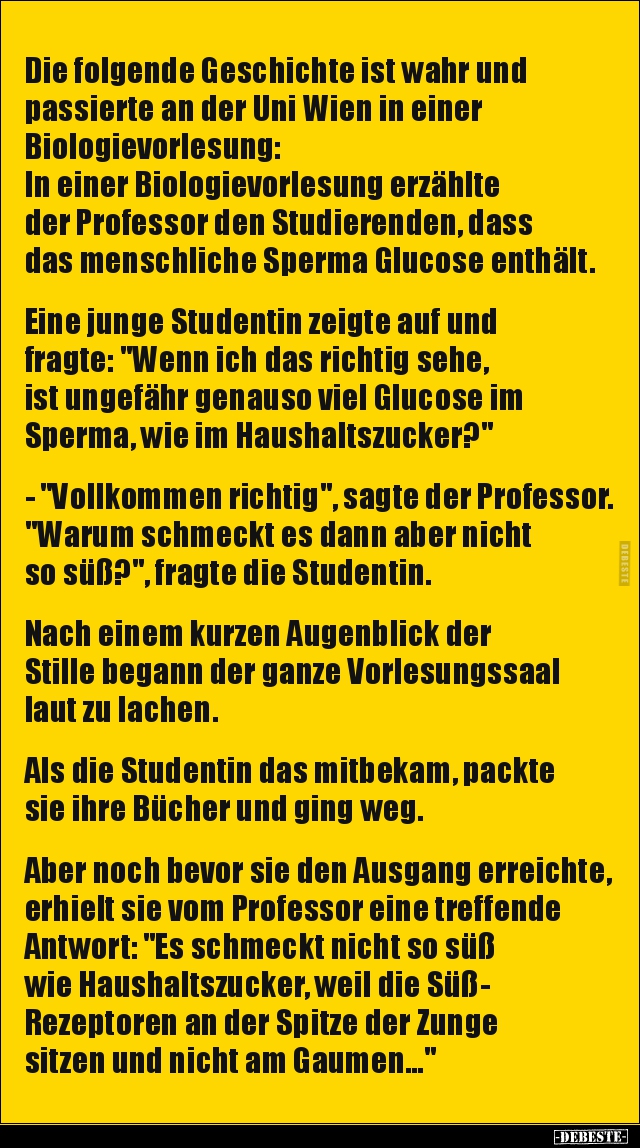 Die folgende Geschichte ist wahr und passierte an der Uni.. - Lustige Bilder | DEBESTE.de