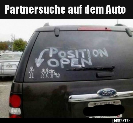 Partnersuche auf dem Auto.. - Lustige Bilder | DEBESTE.de