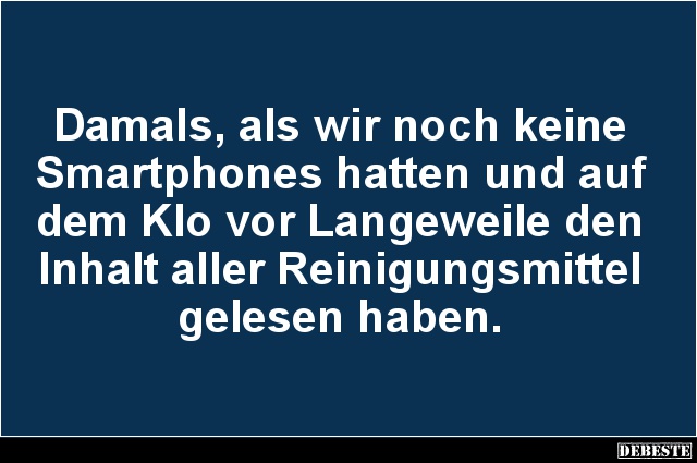 Damals, als wir noch keine Smartphones hatten.. - Lustige Bilder | DEBESTE.de