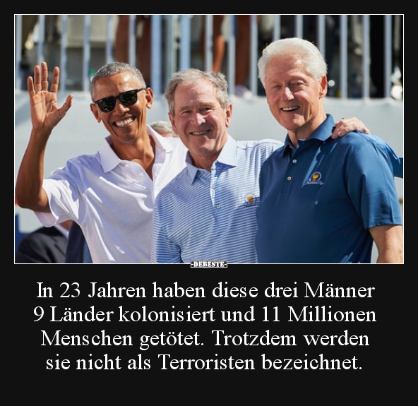 In 23 Jahren haben diese drei Männer 9 Länder kolonisiert.. - Lustige Bilder | DEBESTE.de