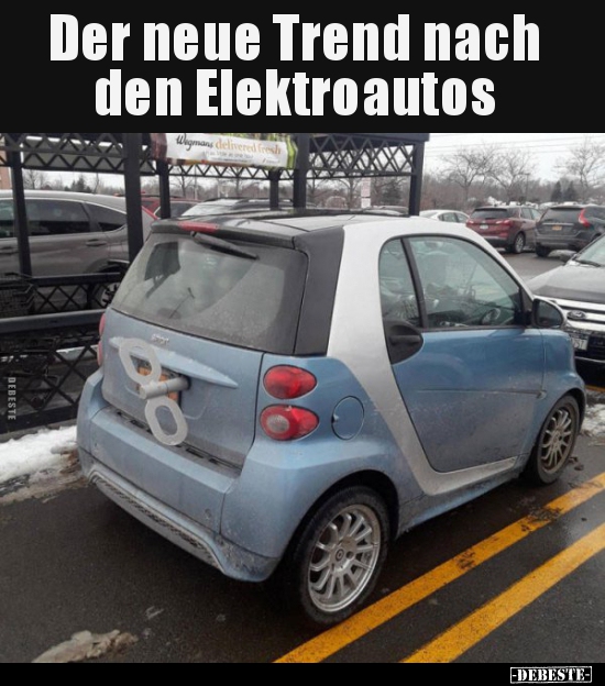 Der neue Trend nach den Elektroautos.. - Lustige Bilder | DEBESTE.de