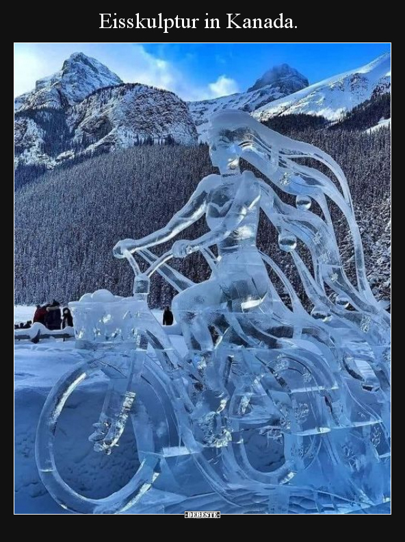 Eisskulptur in Kanada... - Lustige Bilder | DEBESTE.de