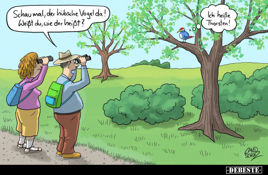 Schau mal, der hübsche Vogel da.. - Lustige Bilder | DEBESTE.de