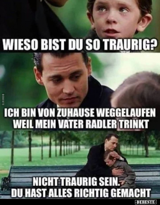 Wieso bist du so traurig?.. - Lustige Bilder | DEBESTE.de
