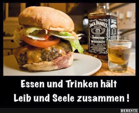  Essen und Trinken hält Leib und Seele zusammen! - Lustige Bilder | DEBESTE.de