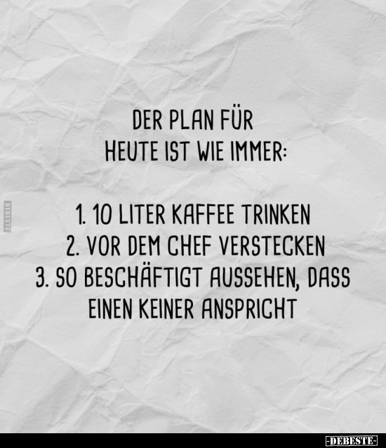 Der Plan für heute ist wie immer.. - Lustige Bilder | DEBESTE.de