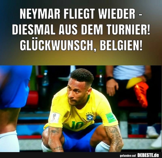 Neymar fliegt wieder.. - Lustige Bilder | DEBESTE.de