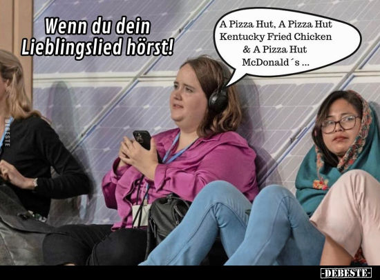 Wenn du dein Lieblingslied hörst!.. - Lustige Bilder | DEBESTE.de