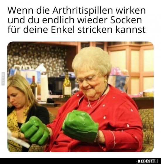 Wenn die Arthritispillen wirken und du endlich wieder.. - Lustige Bilder | DEBESTE.de