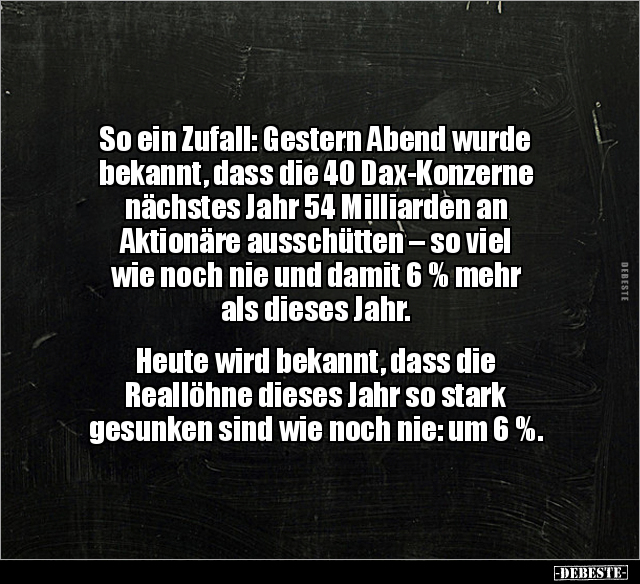 So ein Zufall: Gestern Abend wurde bekannt, dass die 40.. - Lustige Bilder | DEBESTE.de