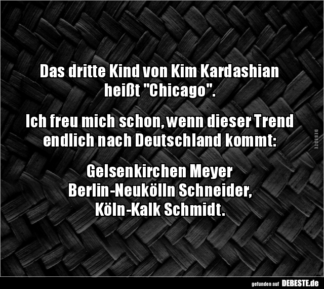 Das dritte Kind von Kim Kardashian heißt "Chicago".. - Lustige Bilder | DEBESTE.de