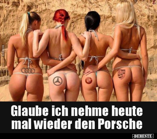 Glaube ich nehme heute mal wieder den Porsche.. - Lustige Bilder | DEBESTE.de