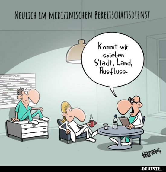 Neulich im medizinischen Bereitschaftsdienst.. - Lustige Bilder | DEBESTE.de