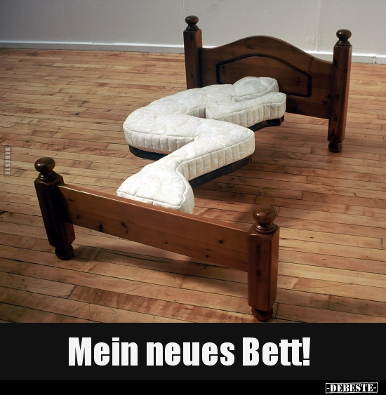 Mein neues Bett!.. - Lustige Bilder | DEBESTE.de