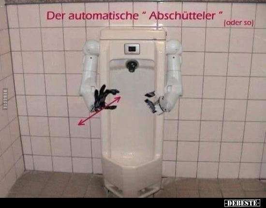 Der automatische "Abschütteler" (oder so).. - Lustige Bilder | DEBESTE.de