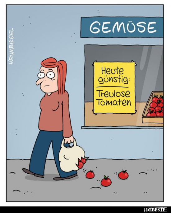 Heute günstig: Treulose Tomaten... - Lustige Bilder | DEBESTE.de