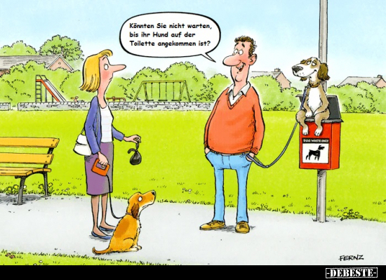 Könnten Sie nicht warten, bis ihr Hund.. - Lustige Bilder | DEBESTE.de