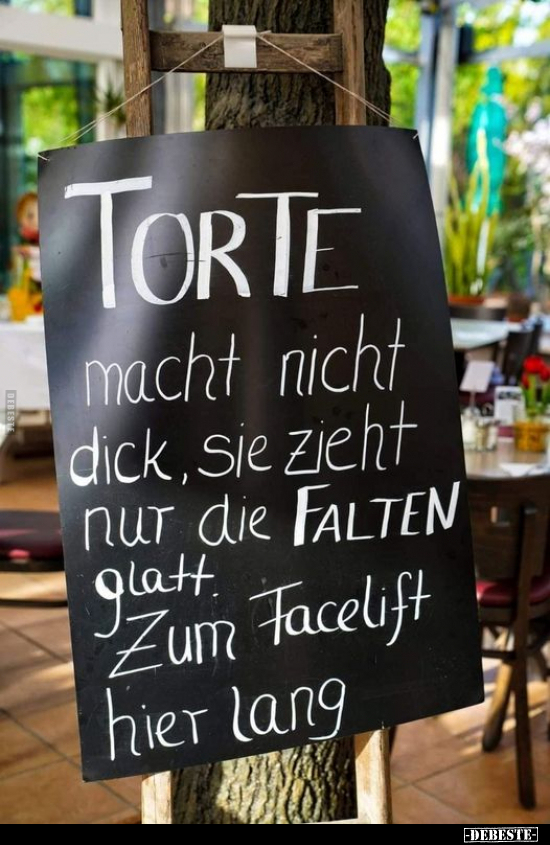 TORTE macht nicht dick.. - Lustige Bilder | DEBESTE.de