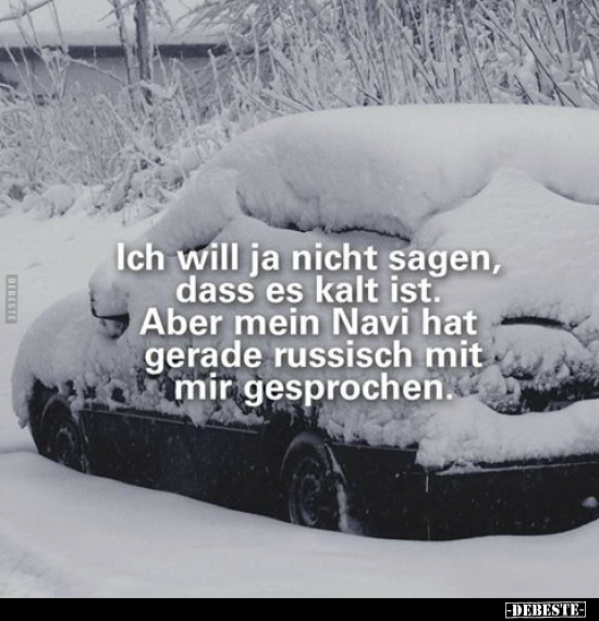 Ich will ja nicht sagen, dass es kalt ist.. - Lustige Bilder | DEBESTE.de