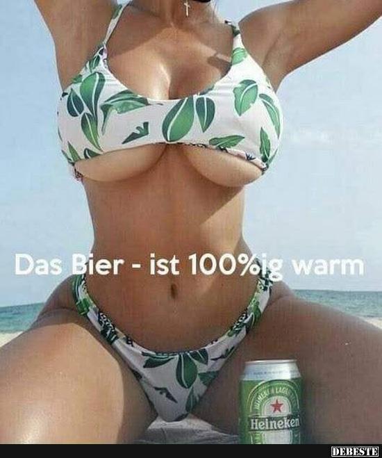 Das Bier - ist 100%ig warm.. - Lustige Bilder | DEBESTE.de