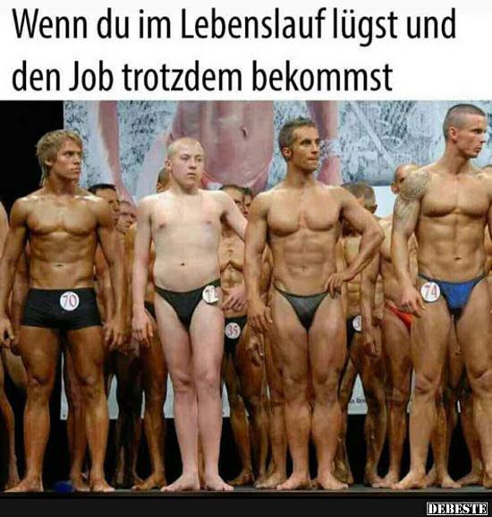 Wenn du im Lebenslauf lügst und den Job trotzdem bekommst.. - Lustige Bilder | DEBESTE.de