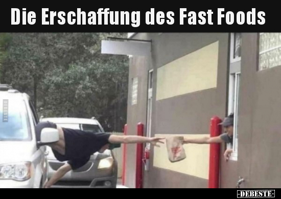 Die Erschaffung des Fast Foods.. - Lustige Bilder | DEBESTE.de