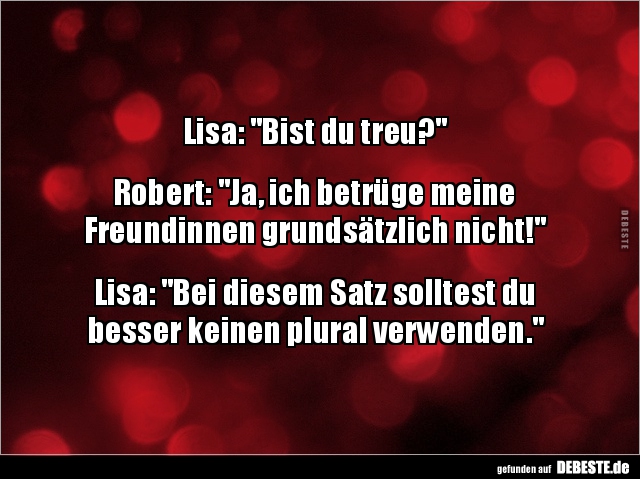 Lisa: "Bist du treu?".. - Lustige Bilder | DEBESTE.de