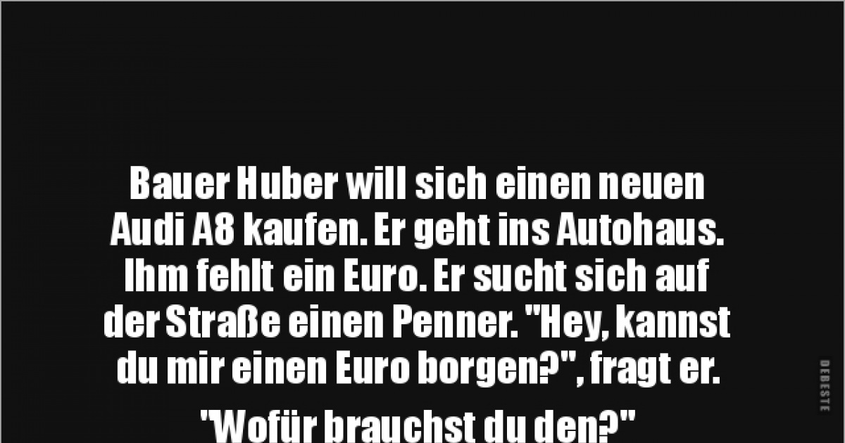 Witze Ber Audi