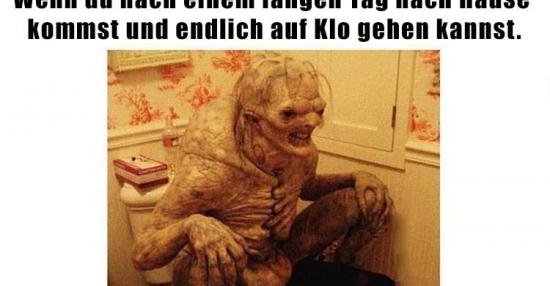 Wenn du nach einem langen Tag nach Hause kommst