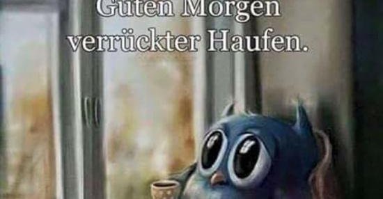 Haufen verrückter guten morgen Verrückte Guten