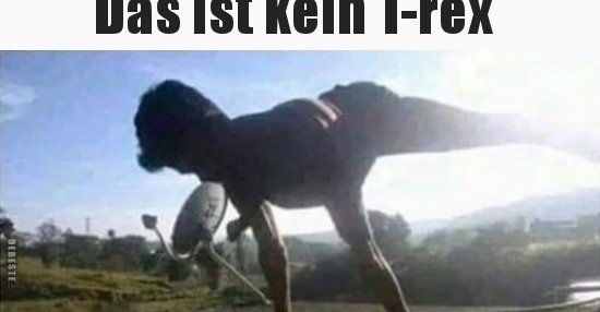 Das ist kein T-rex.. | Lustige Bilder, Sprüche, Witze, echt lustig