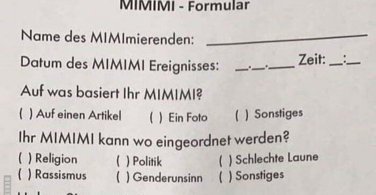 MIMIMI - Formular.. - DEBESTE.de