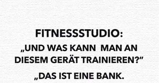 Fitnessstudio: Und was kann man an diesem Gerät trainieren? | Lustige ...