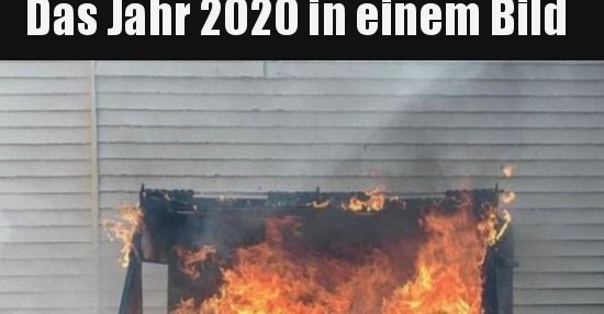 Das Jahr 2020 in einem Bild.. | Lustige Bilder, Sprüche, Witze, echt lustig